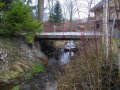 Průtočný profil mostku, Palkovický potok