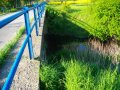 Průtočný profil silničního mostu na trase Bedihošť - Kralice na Hané, tok Valová