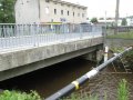 Mostní konstrukce v obci Vilémov na Vilémovském potoce v ř. km 4,25