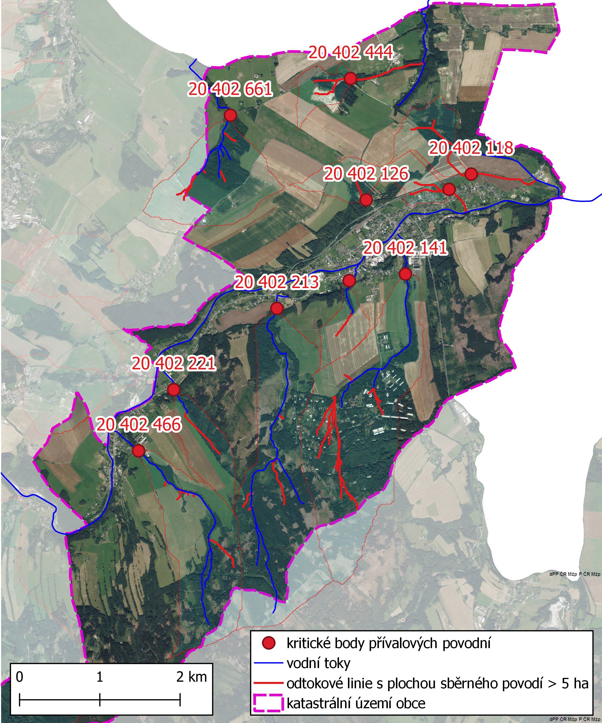 Mapa kritických bodů