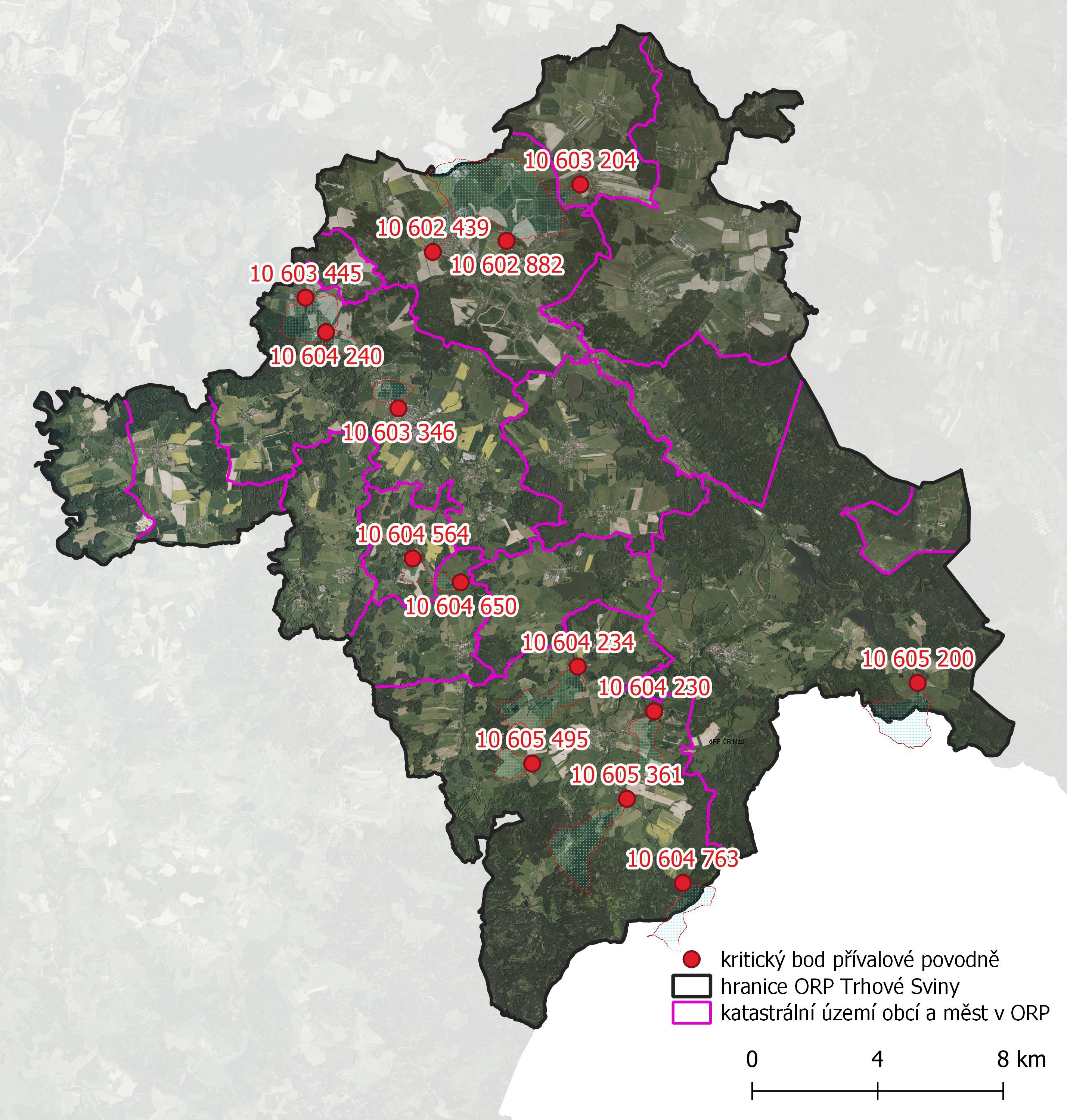 Mapa kritických bodů