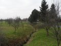 Koryto toku Žeranovka po směru toku
