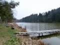 Nový rybník v obci Dolní Bělá