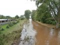 Vodní tok Cidlina, po povodních červen 2013