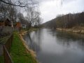 Řeka Opava u Loděnice