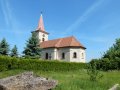 Kostel v obci Lužec nad Cidlinou