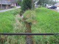 Charakter zástavby a záplavového území v okolí Králického potoka v Králíkách - ulice Dolní I