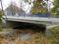 Most na ulici Dělnická přes Pilskou strouhu - město Dobříš