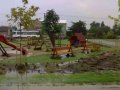 Následky povodně z roku 2008 - dětské hřiště