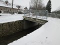 Nový most u čp. 21 (z roku 2003) přes Brtevský potok v místní části Křovice