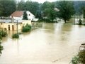 Povodeň v Třebovici v roce 1997.
