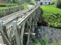 Provizorní most po povodních směr Potůčník (Branná)