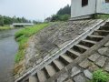 Vodočetná lať na Bělé - za mostem ulic Hradecké na levém břehu, ř. km 4.95