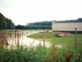 Povodeň z roku 1997 - prostor poblíž čerpací stanice
