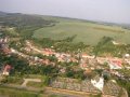 Letecký pohled na obec Ježov