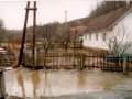 Povodně na Křetínce v Prostředním Poříčí v roce 2006 - u č. p. 59