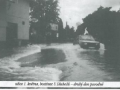 Záběry z povodní v roce 1997 - ulice 1. května