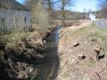 Charakter vodního toku Okrouhlický p. v zastavěné místní části Bedrč