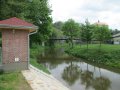 Mostek pro pěší přes vodní tok Oslava v ř. km 34,95