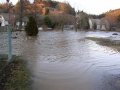 Povodeň na vodním toku Jasinka v roce 2005 - zatopení okolních pozemků v obci Naloučany 1