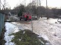 Povodeň na vodním toku Jasinka v roce 2005 - zatopení okolních pozemků v obci Naloučany 2