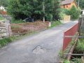 Železobetonová mostní konstrukce na Lomnickém potoce v ř. km 2,776