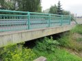 Betonová mostní konstrukce na Lomnickém potoce v ř. km 2.38
