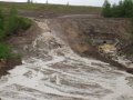 Povodeň 26. 5. 2006 - povodňové následky v okolí retenční nádrže na sever od intravilánu obce Lomnice I.