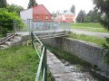 Betonový mostek pro pěší přes Jiříkovský potok v ř. km 1,63