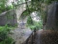 Železniční most nad vodním tokem Říčka - Zlatý potok
