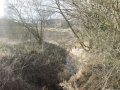 Bytízský potok, pohled z mostku u domu č. p. 1