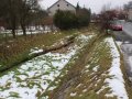 Dolanský potok - východ obce Dolany, chatařská oblast