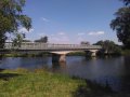 Most přes vodní tok Morava