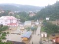 Pohled od Masečína na zatopený intravilán městyse Štěchovice při povodni v červnu 2013 (zdroj: Jiří Richter, https://www.youtube.com/watch?v=V4msff_a0Gk)