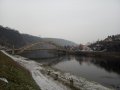 Most Dr. Edvarda Beneše přes vodní nádrž Vrané
