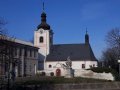 Kostel sv. Václava v centrální části obce Ratboř
