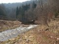 Štěrková přehrážka, vodní tok Bystřice nad intravilánem města