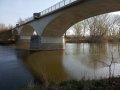 Silniční most (III/2985) přes řeku Labe 5.4.2019