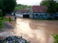 Záběry z povodní v roce 2010