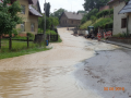 Povodeň ve Voděradech dne 30. 6. 2016.