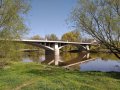 Most spojující město Řevnice a obec Lety