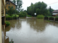 Povodeň v obci Dubnice