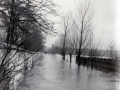 Povodeň  1931 - zaplavená pole podél celého toku Broděnka