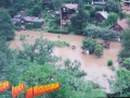 Rozvodněná Loděnice v srpnu 2002