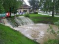 Povodně 2013, Votice - autobusové nádraží